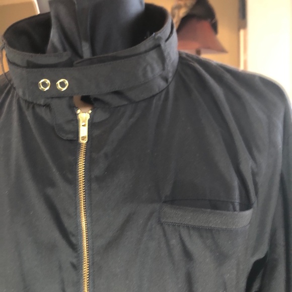 Iverson Jacket Men Sz 6XL Black Good Counsel Zip Closure Dress Athleisure Preppy - Picture 4 of 13